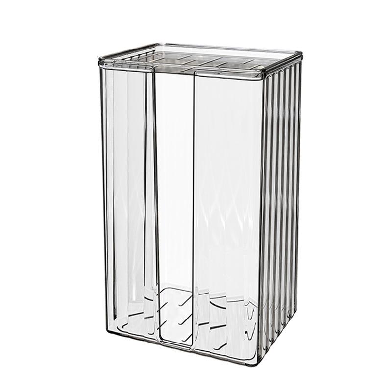 ティッシュボックス 壁掛け レディース メンズ 男女兼用 ペーパータオル ホルダー 洗面所 トイレ キッチン 吊り下げ 透明 多用途