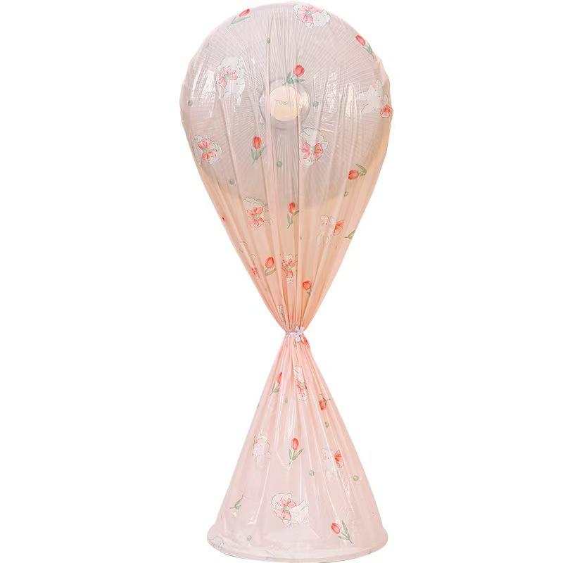 扇風機カバー 防塵カバー 全包式 PEVA素材 60x140cm 50x90cm