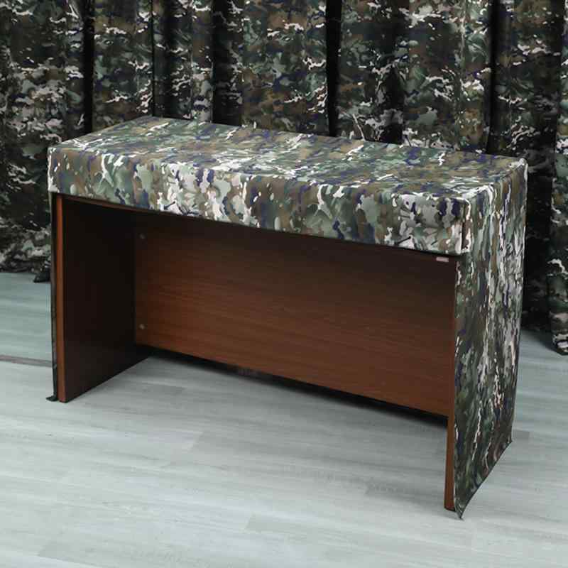 テーブルクロス 迷彩柄 テーブルカバー 椅子カバー ポリエステル製 長方形 耐摩耗性 会議 イベント アウトドア 模様替え(x2)