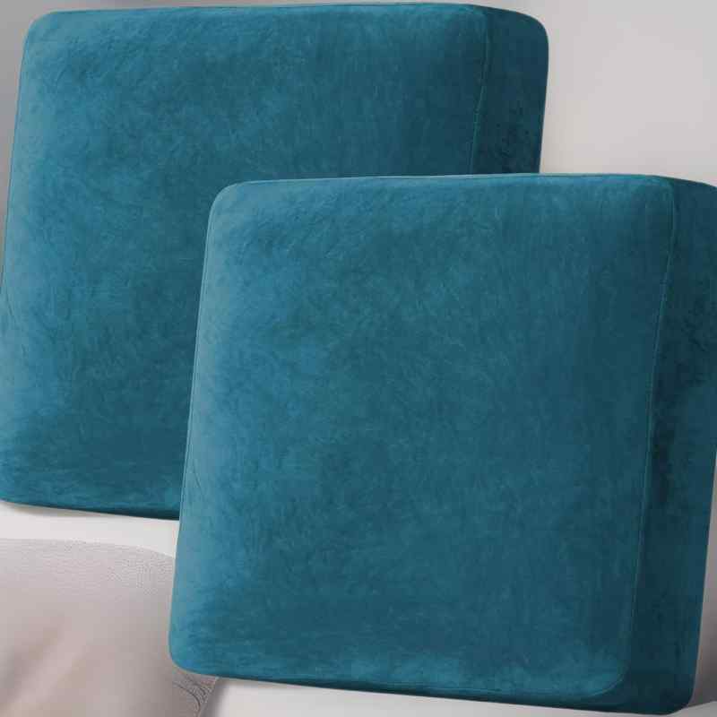 ソファカバー 座面カバー 椅子 ソファ ベルベット ポリエステル 無地 家具保護 深コーヒー ブラック 紺..