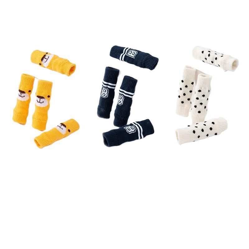 犬用関節保護ソックス 滑り止め 肉球保護 犬猫用 レッグウォーマー マリンボーダー あったか 冷え対策 傷舐め防止 小型犬 中型犬