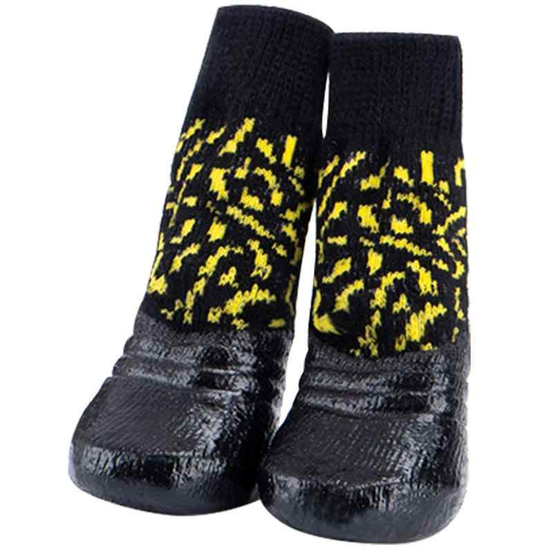 犬用靴下 小型犬 子犬 猫 滑り止め 防水 肉球保護 室内 散歩 怪我防止 かわいい ボーダー