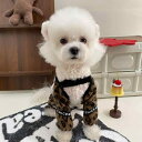 ペット用パンツ 犬用 テディ ビション 豹柄 防汚 防塵 散歩 ズボン 小型犬 中型犬 ポリエステル カジュアル かわいい ヒョウ柄