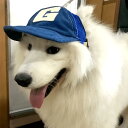帽子犬猫用 野球帽 日よけ帽子 通年 柴犬 テディ ゴールデンレトリバー ポリエステル ブルー ブラウン ドッグウェア