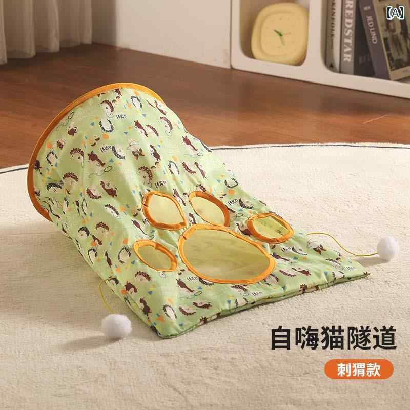 猫 おもちゃ トンネル 猫じゃらし 玩具セット 消耗品 運動不足 ストレス解消 吸引 おもちゃ