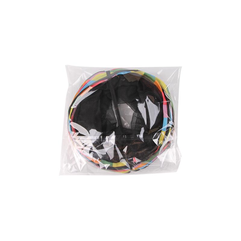 猫 トンネル 猫 ハウス セット メッシュ 折りたたみ ロング ペット おもちゃ(x3)