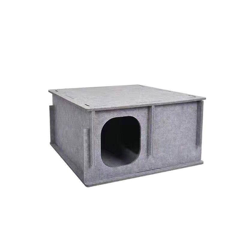 猫 窝 猫 トンネル おもちゃ 迷路 モジュール式 猫 遊び道具 猫 隠れ家 ドーム ハウス グレー ブルー