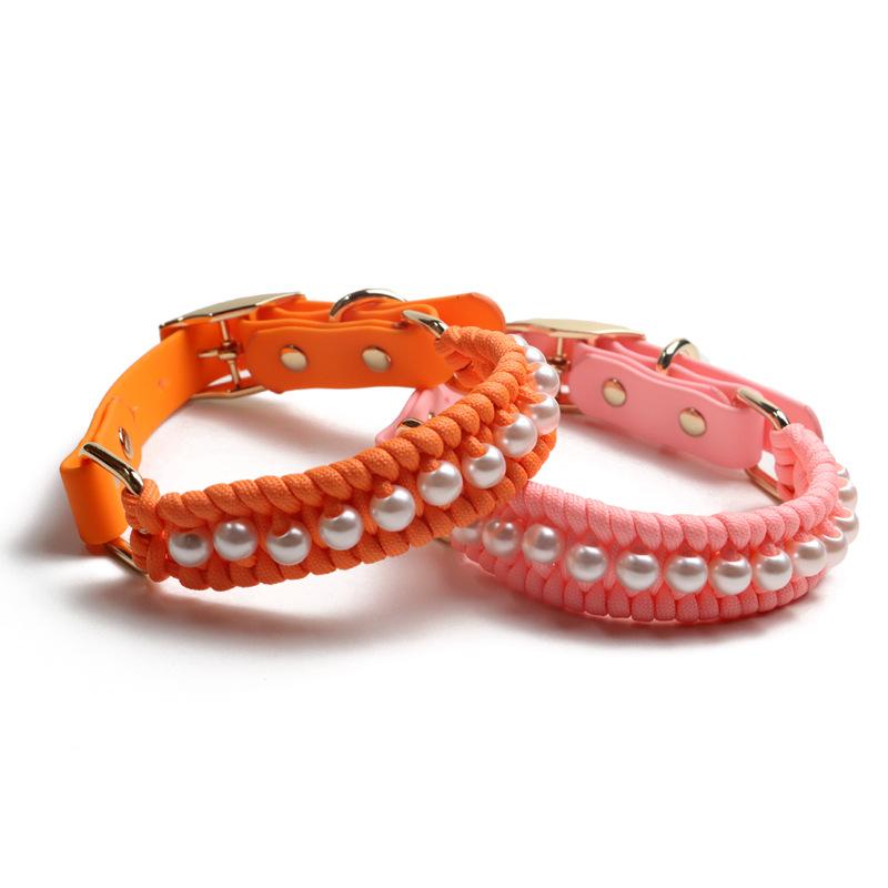 首輪 猫 レディース 小型犬 中型犬 犬 猫用 ペット ネックレス チョーカー かわいい ガーリー 公主風 ..