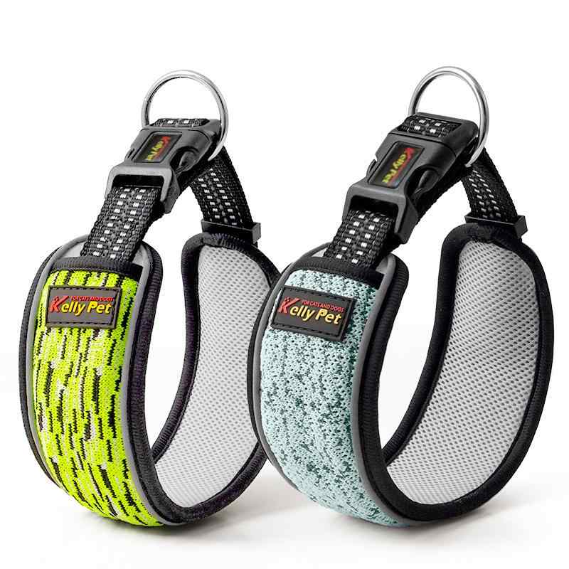 首輪 ペット用 中小型犬 犬用 牽引ロープ グレー グリーン チェック柄 ニット 通気性 快適 四季
