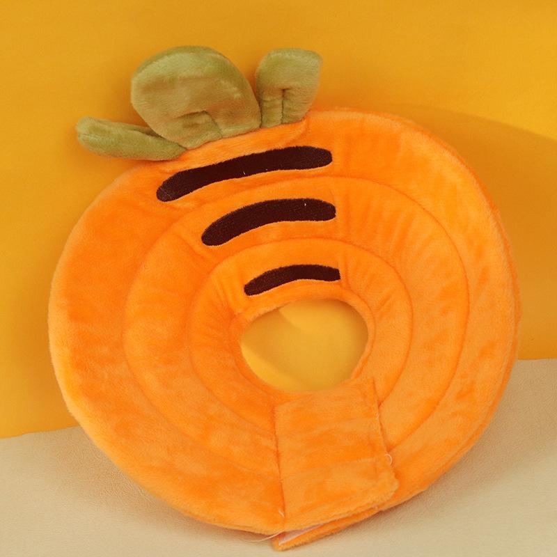 ペット用エリザベスカラー 猫 犬用品 柔らかい 首輪 かわいい 恐竜 ニンジン ハチ ミツバチ ひよこ ウサギ サメ 小型犬 中型犬 大型犬