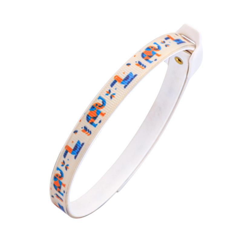 首輪 ペット用 駆除 ノミ ダニ 対策 猫 犬 兼用 TPR製 S M L カートン かわいい ブルー グリーン パー..