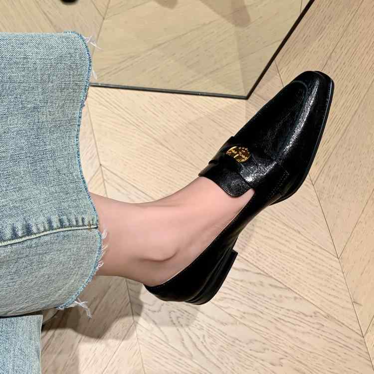 靴 レディース パンプス ローヒール ポインテッドトゥ フラット スリッポン レザー 革 牛革 ぺたんこ 黒 ブラック ブラウン 春夏 秋冬 歩きやすい 痛くなりにくい 婦人靴 カジュアル きれいめ