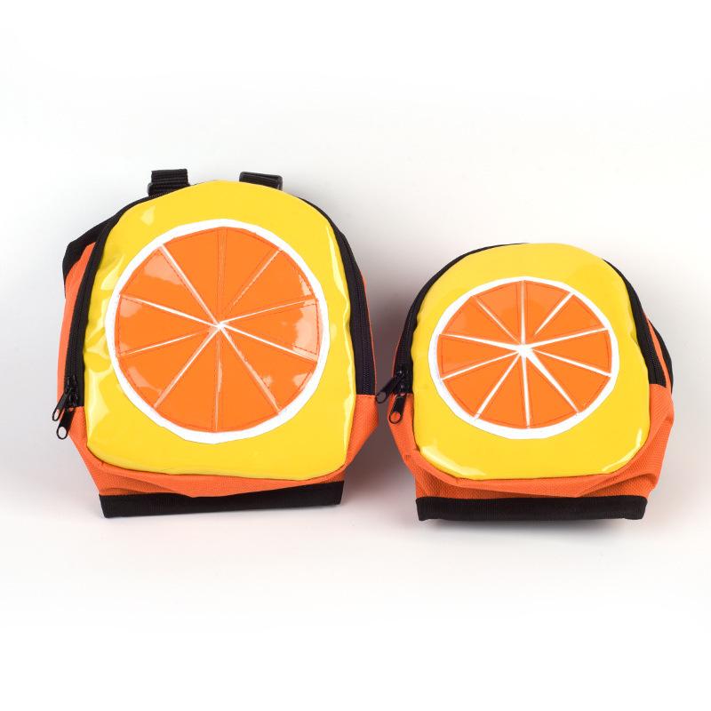 ドッグ キャット リュックサック アップル オレンジ かわいい 犬 猫 小型犬 中型犬 S L 革製 通気性 快適 お 散歩 旅行 お出かけ(x2)