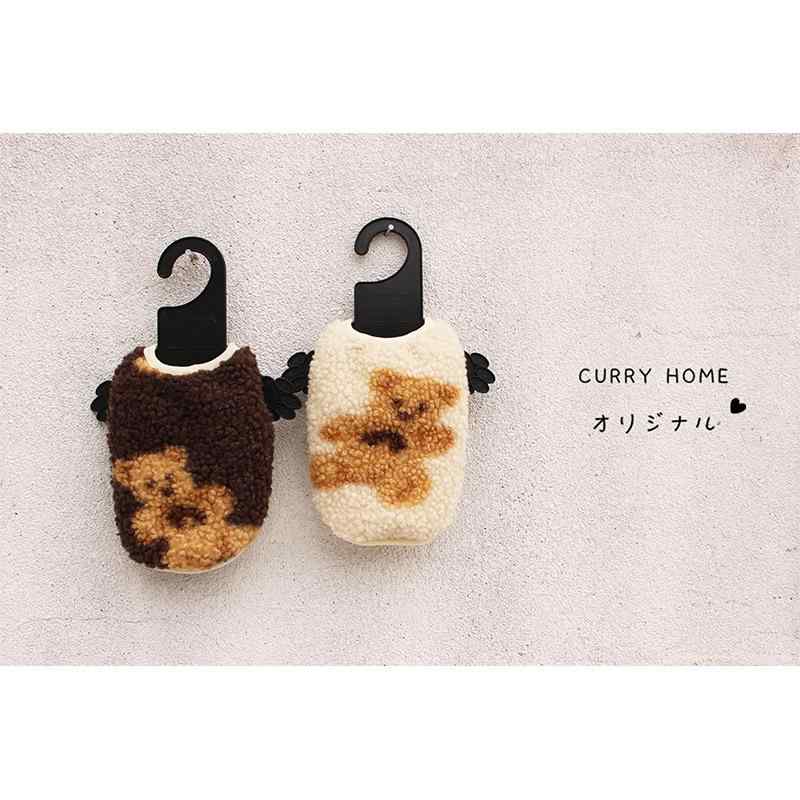 ペット服 冬服 加絨ボアベスト 小型犬 猫 犬 厚手 アウター 暖かい テディ ヨークシャテリア (x2)