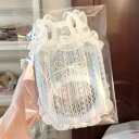 ペット用ベスト レディース 猫 犬 春夏 薄手 コーラルベルベット レース フリル かわいい ブルー