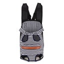 ペットバッグ レディース メンズ 犬 猫 兼用 外出用 帆布 デニム キャリーバッグ リュックサック 青 白 紫 レッド S M L XL(x2)