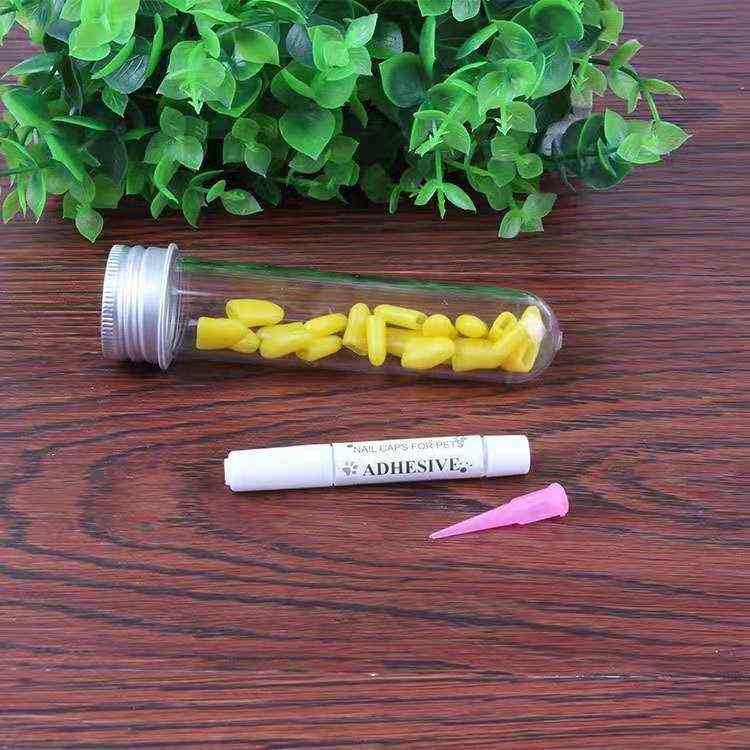 ペット用爪カバー 犬用 猫用 爪とぎ防止 爪保護 キャップ ソフトカバー 犬 猫 XS S M L XL 18色(x5)