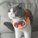 首輪 猫 犬用 新年 春節 縁起物 スタイ 小型犬 中型犬 テディ 龍 辰年 アクセサリー 赤 福袋 招福 開運
