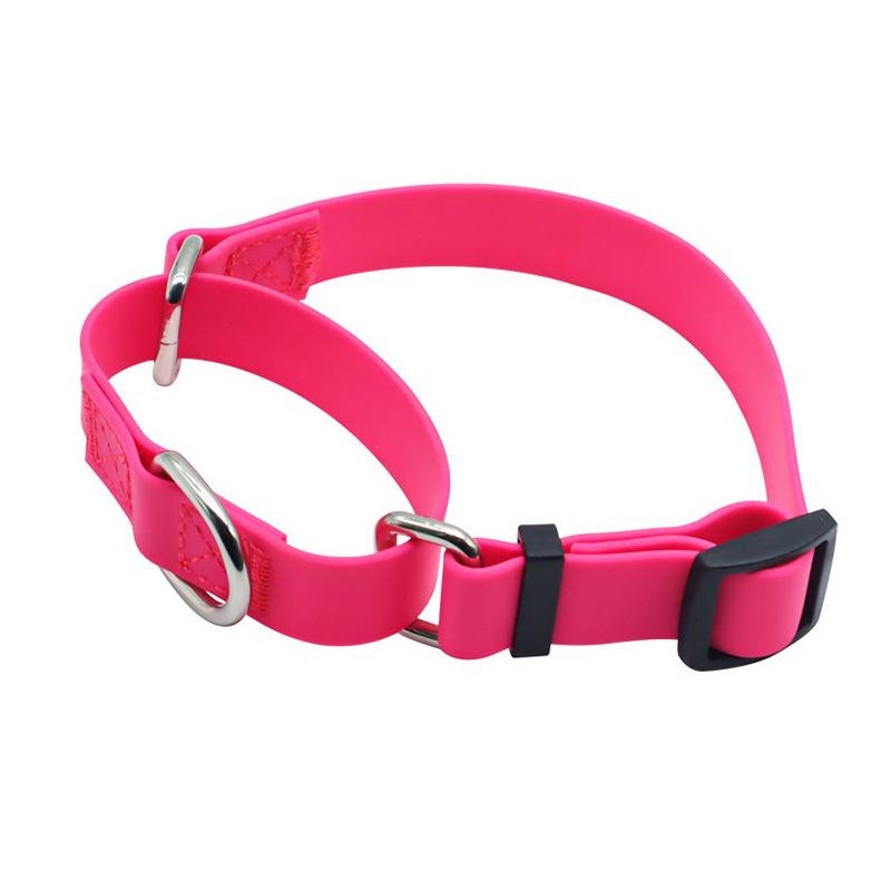 首輪 ペット用 防水 防錆 傷防止 PVC 犬 猫 兼用 ピンク ブラック レッド イエロー オレンジ ブルー グリーン スカイブルー パープル カジュアル(x50)