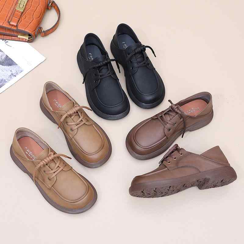 ローファー レディース 婦人靴 レザー フラットシューズ スリッポン 革 牛革 柔らかい 履きやすい 痛くなりにくい 歩きやすい 疲れにくい 滑り止め ローヒール ラウンドトゥ カジュアル 春夏秋冬 ブラック ブラウン ベージュ