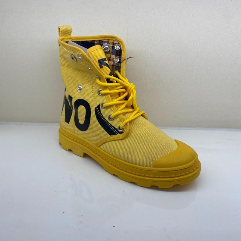 ブーツ レディース 婦人靴 キャンバス地 外反母趾 厚底 スニーカー ミリタリー 編み上げ 疲れにくい 歩..