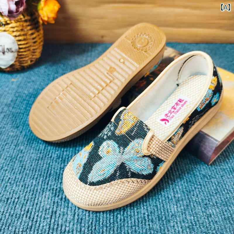 スニーカー レディース 春夏 ぺたんこ靴 柔らかい底 ラウンドトゥ スリッポン 婦人靴 キャンバスシューズ 通気性 ベージュ ブラック レッド 格子柄 花柄 普段使い