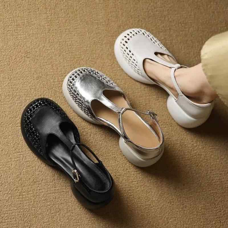 サンダル レディース ローマ 厚底 ハイヒール チャンキーヒール 防水 繊維 ラウンドトゥ バックストラップ 婦人靴 女性 靴 黒 シルバー 2025春夏