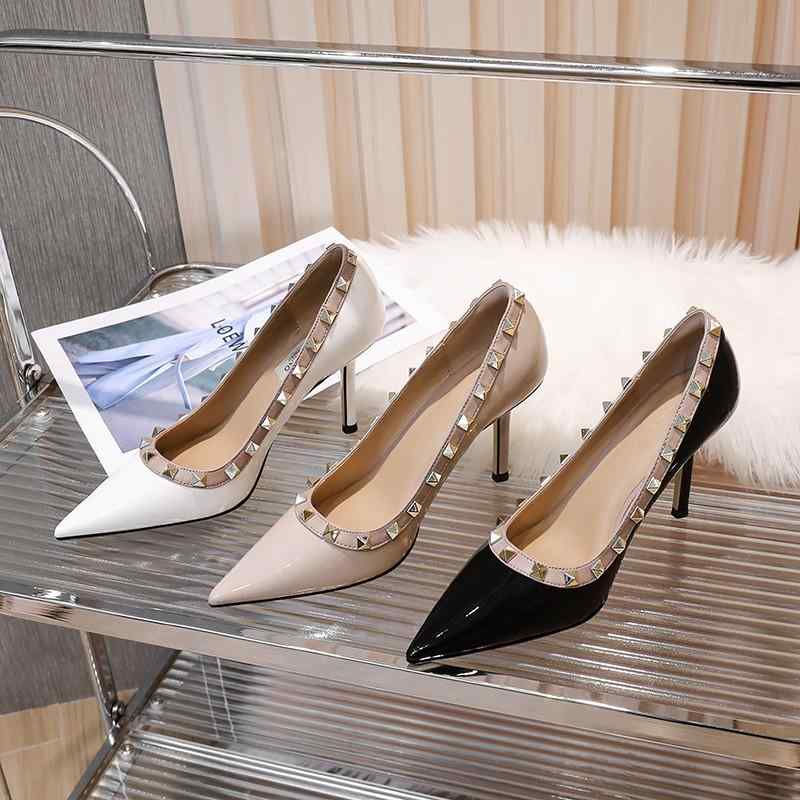 パンプス レディース ポインテッドトゥ ピンヒール スリッポン 防水 厚底 PUレザー 無地 バイカラー 普段使い 通勤 オフィス フォーマル 黒 ブラック 茶色 ブラウン 春夏 秋冬