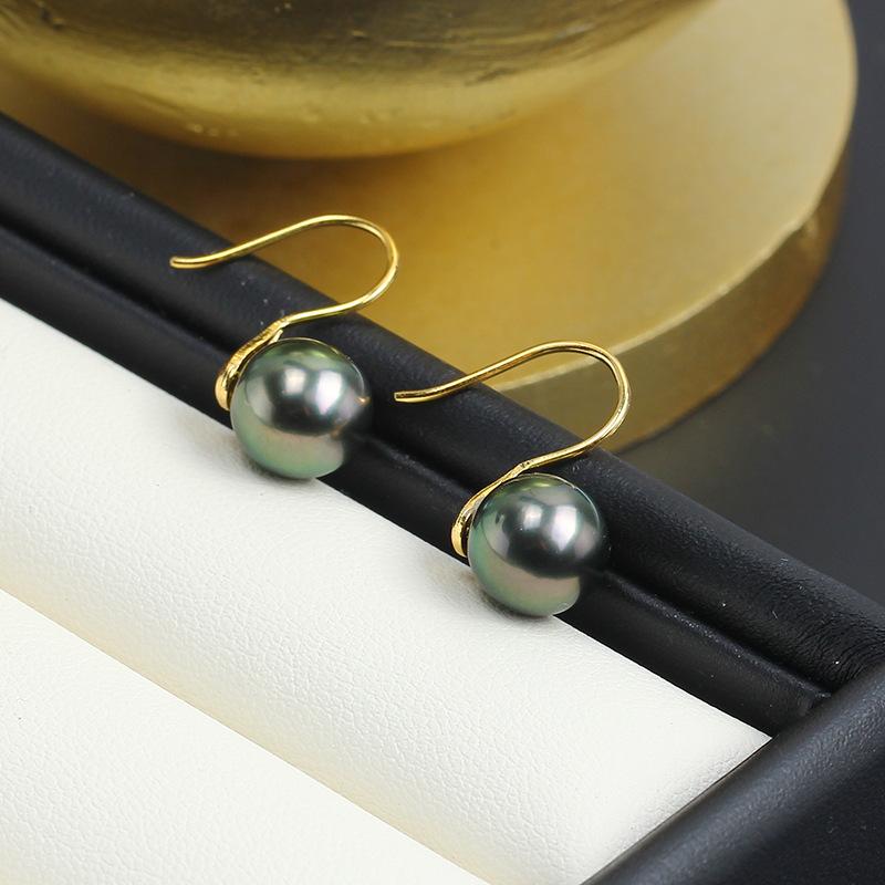 イヤリング レディース S925 シルバー パール ヒール 銀 ゴールド シンプル パーツ イアリング(x2)(4)