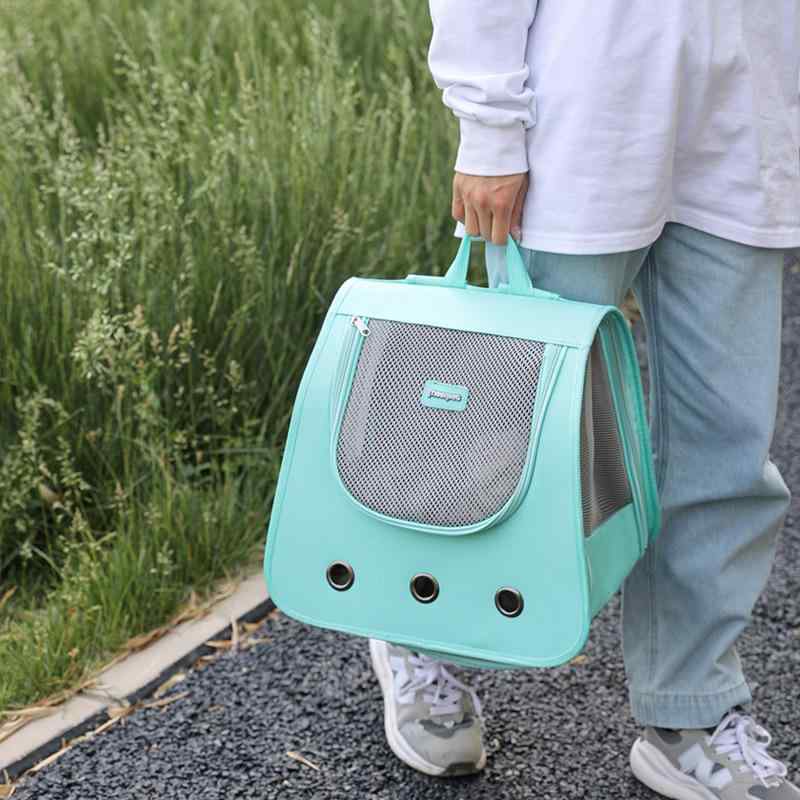 ペットバッグ レディース メンズ オックスフォード布 猫用 犬用 キャリーバッグ 手提げ ショルダー 大容量 通気性 携帯用 ケージ 折りたたみ 軽量 お散歩 ...