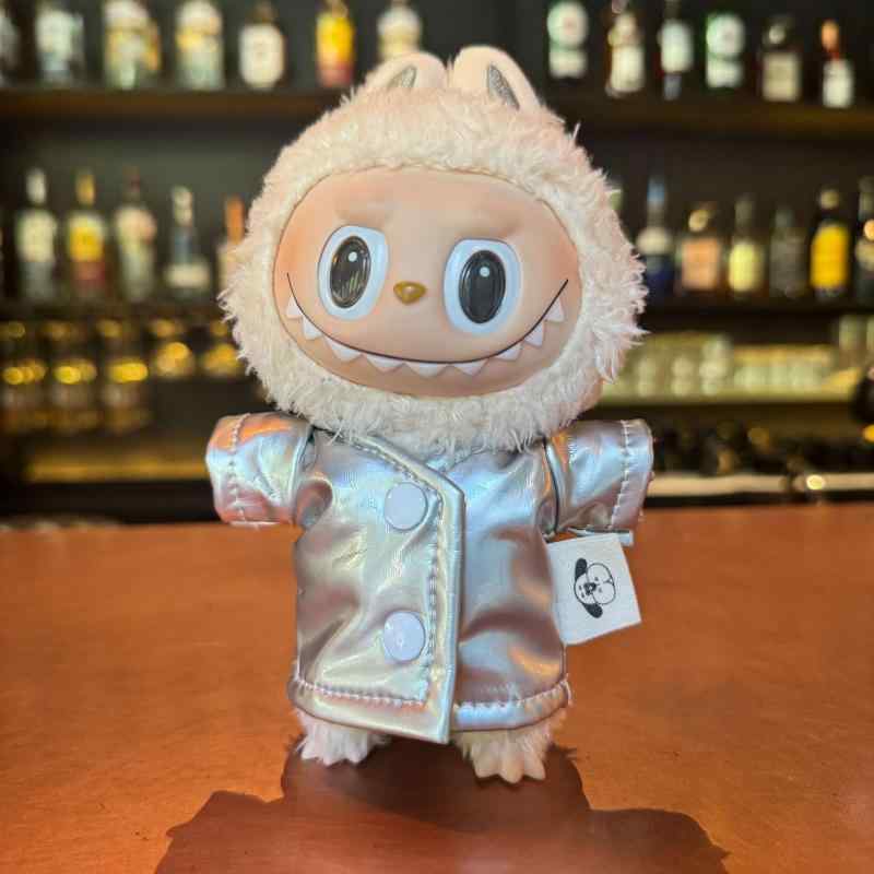 ぬいぐるみ 犬 服 かわいい パイロット レインコート アクセサリー 人形 服 キーホルダー ぬいぐるみ用 服 蛍光ピンク 蛍光グリーン 青 蛍光イエロー シル...