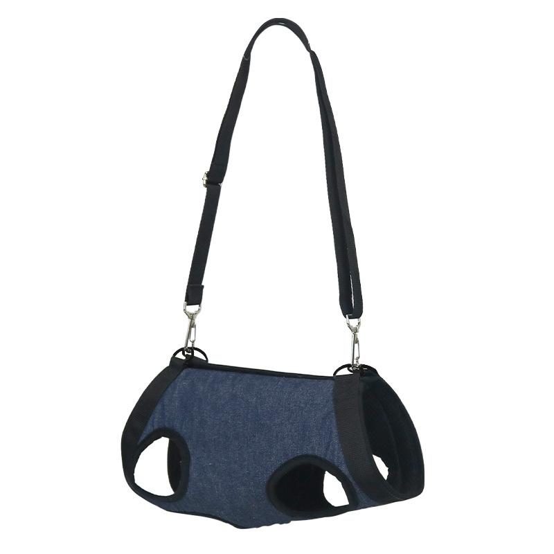 犬用 補助ハーネス オックスフォード生地 面ファスナー 装着 高齢犬 介護 散歩用 補助ベスト 歩行補助 胴輪