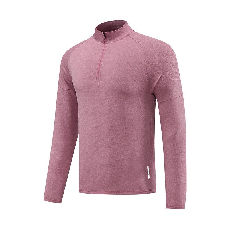 Tシャツ 男性用 長袖 薄手 速乾 立襟 通気性 登山 アウトドア スポーツ アンダーシャツ カットソー 普段使い