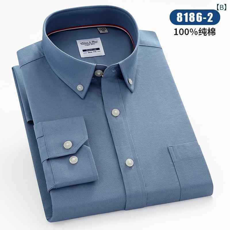 シャツ メンズ 男性用 長袖シャツ ストライプシャツ コットン オックスフォードシャツ 水洗い ファッション カジュアルシャツ ワークシャツ 春秋