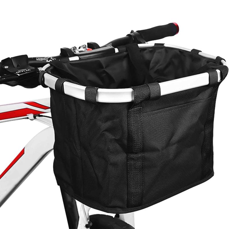 ShuaWdk 【2025最新改良モデル】折りたたみ自転車 カゴ 自転...(4.0)