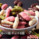 4種類の味で後引く甘辛さ!!リッチな柿の種チョコミックス4種...