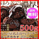 おからクッキー リッチカカオ500g カカオ分22%配合でほろ苦い!大人の豆乳おからクッキー【送料無料】 おからクッキー リッチカカオ500g カカオ分22%配合でほろ苦い!大人の豆乳おからクッキー【送料無料】