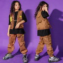 ヒップホップ 男の子 女の子 ダンス衣装 キッズ ダンスファッション ダンス衣装 ベスト パンツ Tシャツ 子供 韓国 K-POP 男女兼用 ダンスウェア hiphop ストリート系 カッコイイ