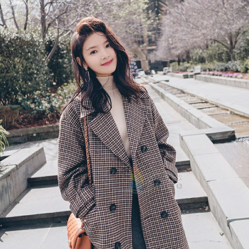 【送料無料】チェック柄 チェスターコート レディース ロング コート 中綿コート グレンチェック 千鳥柄 トレンチコート レディース 大きいサイズ 秋冬物 エレガント 女性 大人 上品 オフィス 通勤 お洒落 カジュアル