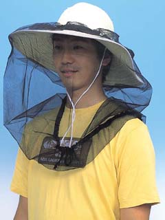 【沖縄・離島でも頑張って送料無料！】防虫ネット （K-720（BT-100）顔の回りに寄ってくる蚊など虫から守ります【ネコポス配送】