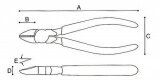 KEIBA（マルト長谷川）強力ニッパー　175mm　N-207和風総本家で紹介　【沖縄・離島でも頑張って送料無料！】【ネコポス】 2