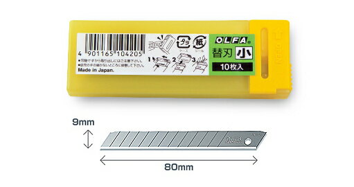 ネコポスのため日時指定不可OLFA　オルファカッター替刃（小）　SB10K【沖縄・離島でも頑張って送 ...