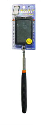 【頑張って送料無料！】三共コーポレーション LED付伸縮点検ミラー 283〜870mm（SRO-18）