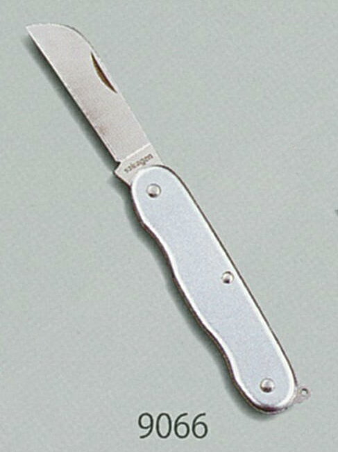 SAKAGEN(坂源)フローリストナイフシルバー直9066華道家・花屋さんなどフローリスト御用達のナイフ全長160mm 折込95mmネコポスのため日時指定不可【沖縄・離島でも頑張って送料無料!】