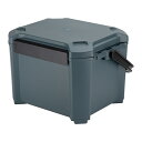 JEJアステージクーラーボックス COREFLUX コアフラックスインディゴグレー 26L CF-26IG高保冷力 座れる 積み重ねOK