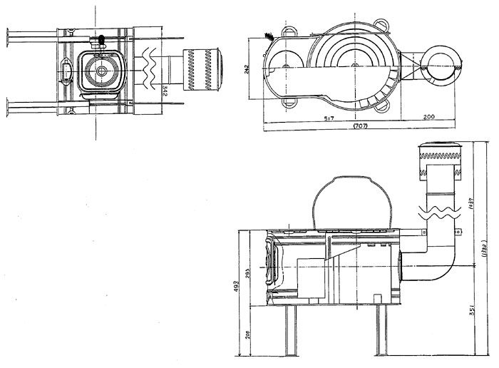 【12389】アウトドアに最適!収納ケース付 時計型薪ストーブ APS-52【頑張って送料無料!】通販格安セール情報 楽天 通販