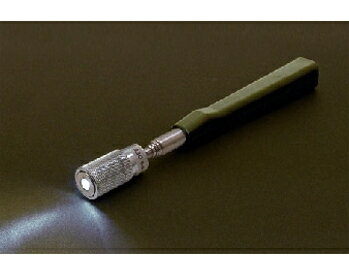 シンワ ピックアップマグネット アンテナ式ライト付き 185-660mm H-4 72456