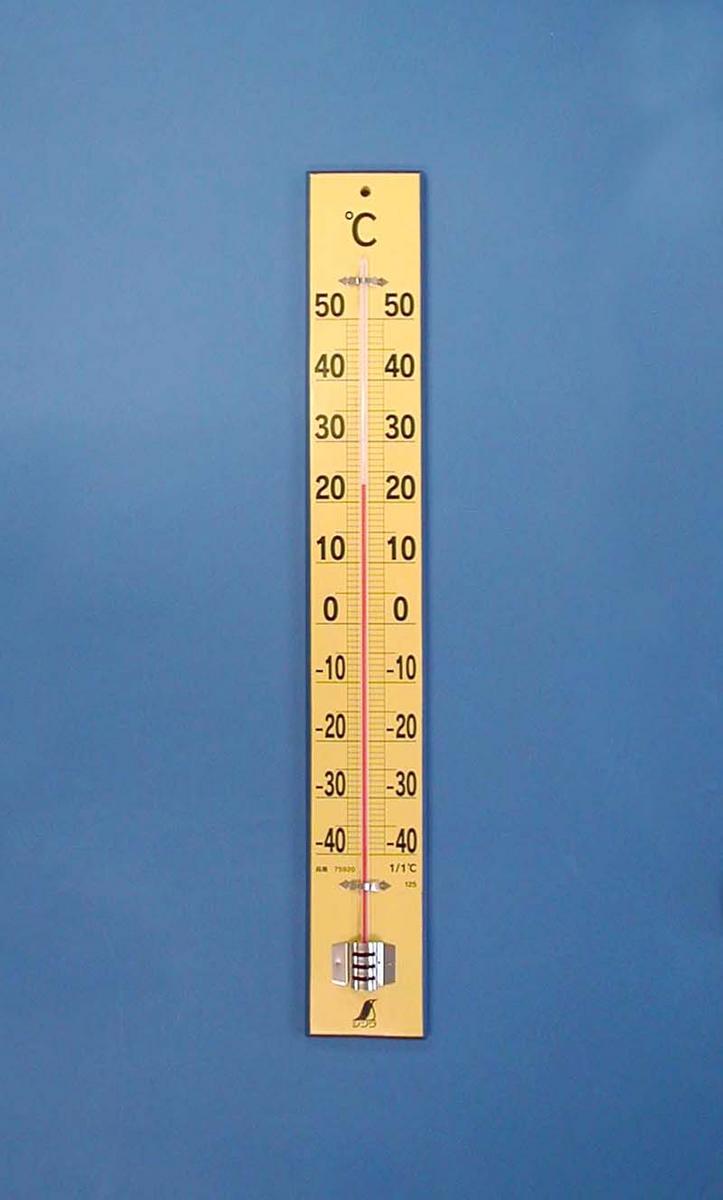 シンワ 温度計木製60cm 75920