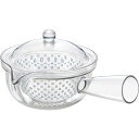TW-3748 曙産業 クリアティーポット 急須タイプ割れにくい、持ちやすく注ぎやすい
