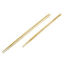 キャプテンスタッグ M-6624 竹製 バーベキュー菜箸 2膳セット アウトドア キャプスタ(約):全長450mm・390mm